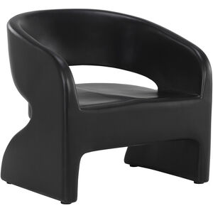 Cura Black Outdoor Lounge Chair